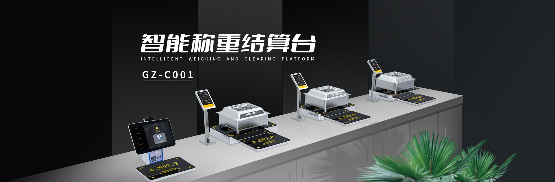 桌面式智能称重结算台（定制款）