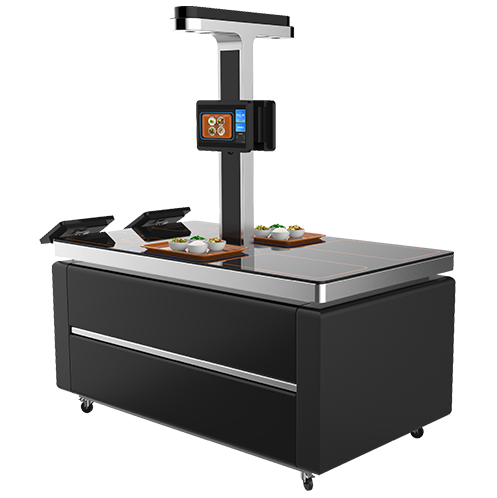 双通道视觉结算台