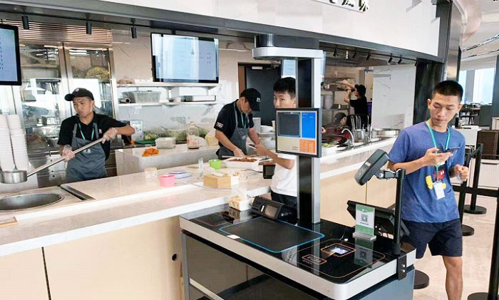 新型高级的企业智慧食堂是怎么样的呢？