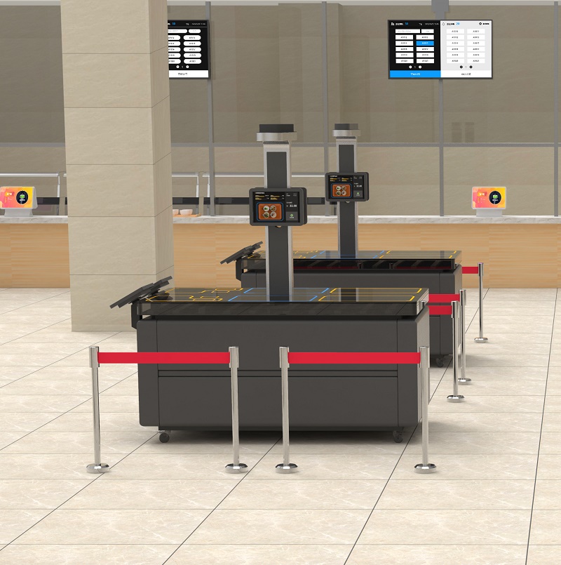 智能结算台助力企业食堂便捷经营