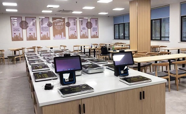 智慧社区食堂称重结算台