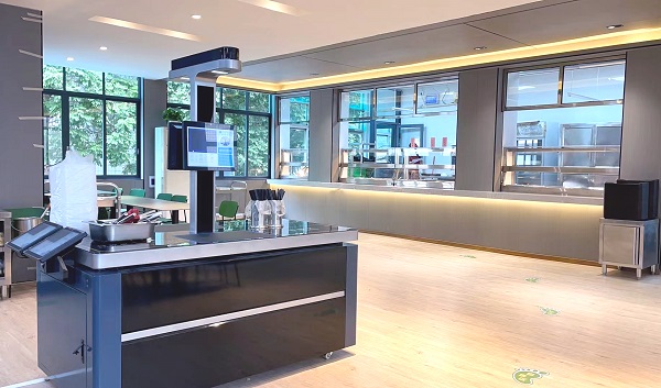 智慧食堂视觉结算台