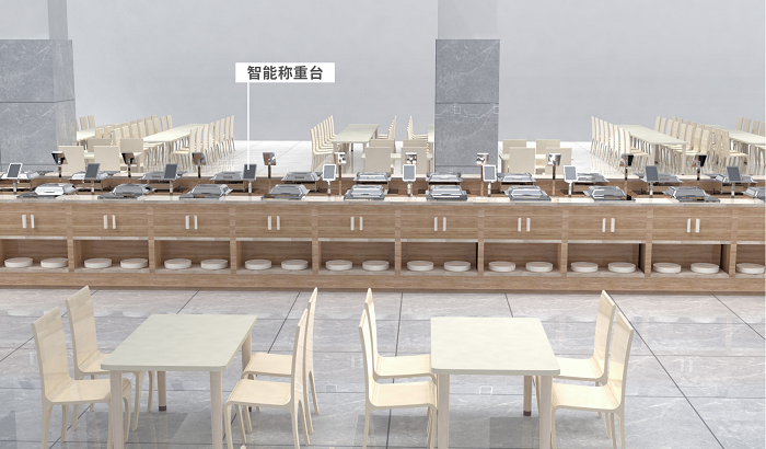 智慧餐厅：无感称重支付