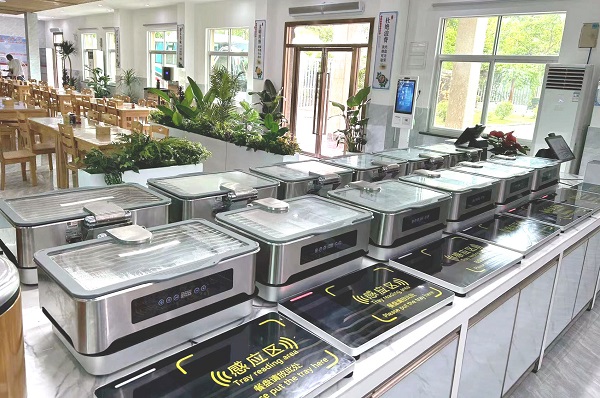 智慧食堂称重结算台 智慧食堂称重结算台