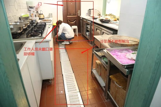 食堂后场不规范-食品安全没保障