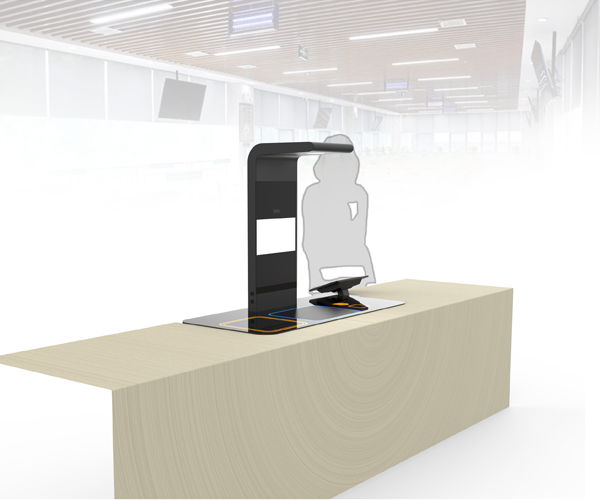 视觉结算台（升级款）嵌入式