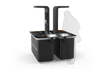 双通道视觉结算台